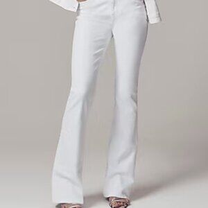 J. Crew Off-White Flare & Wide Leg Jeans